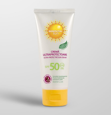 Gerovital Sun Crema Ultraprotectoare SPF 50