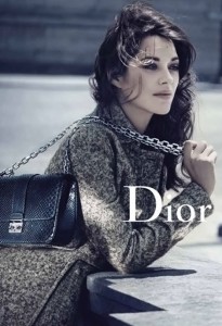 campanie de promovare genti Dior