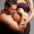 Barbatul si partenera gravida