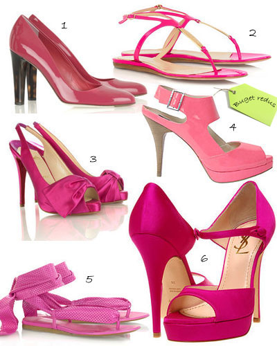 pantofi roz trend moda