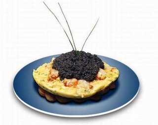 omleta caviar