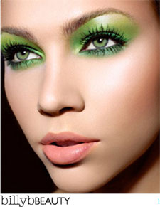 green make up